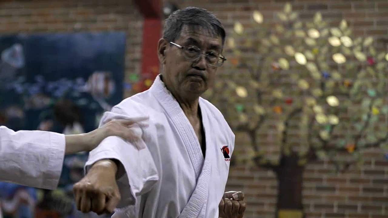Karate black belt and Vietnam Veteran Phillip Chin Quan