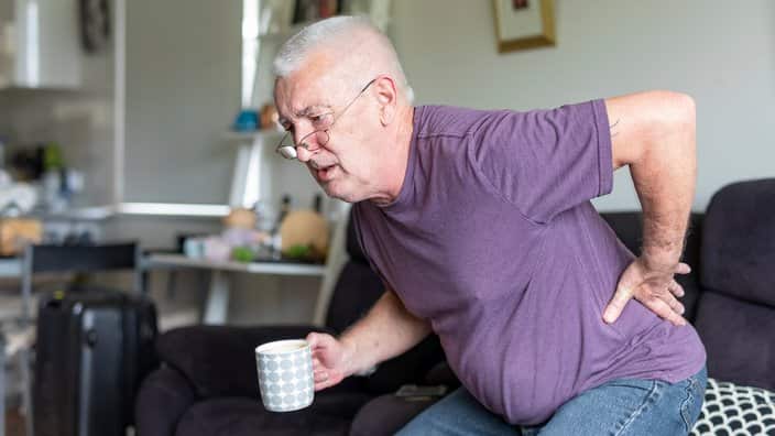 Senior Man With Back Pain