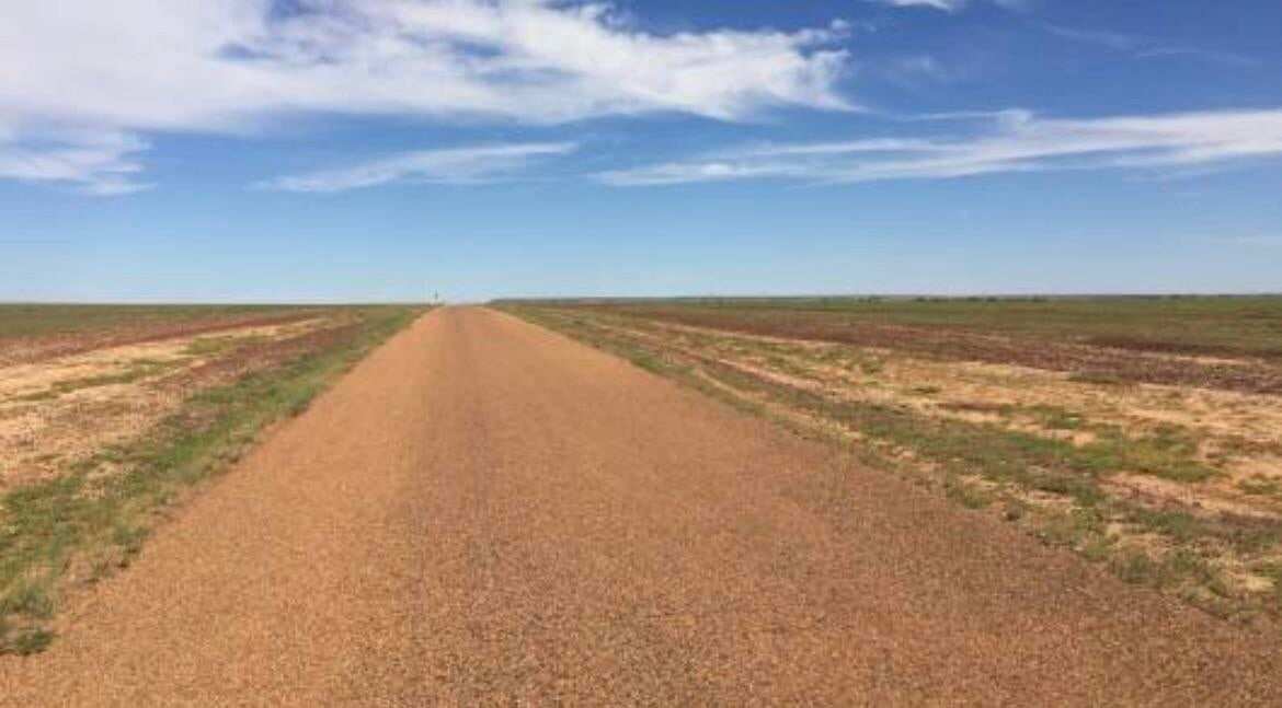 Diamantina Developmental Road in Queensland
