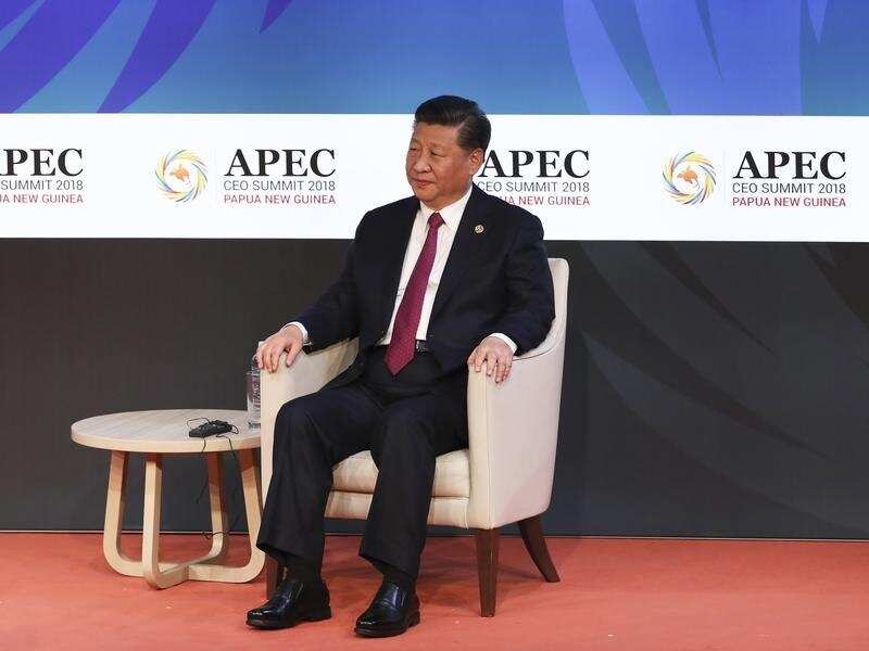 Chinese President Xi Jinping at the APEC summit