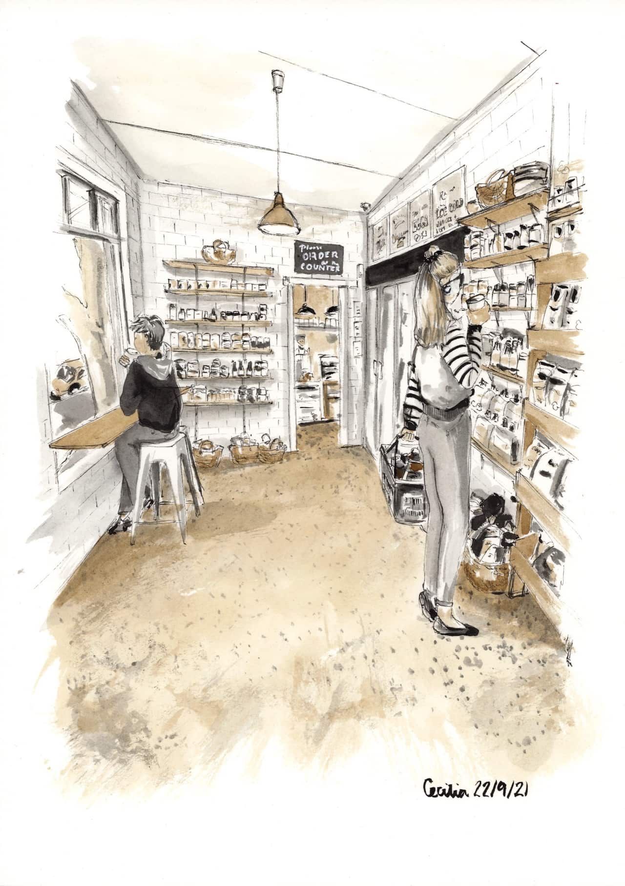 ces cabalquito, coffee, coffee art