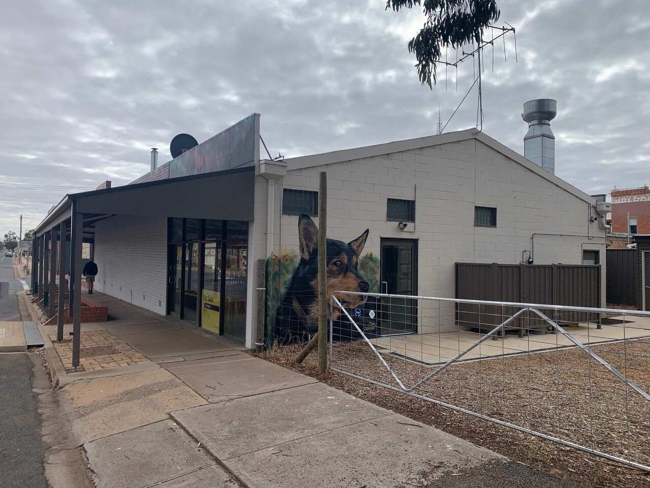 Investor Andrew Stott has put his building up for sale after being hit by the impacts of Covid.