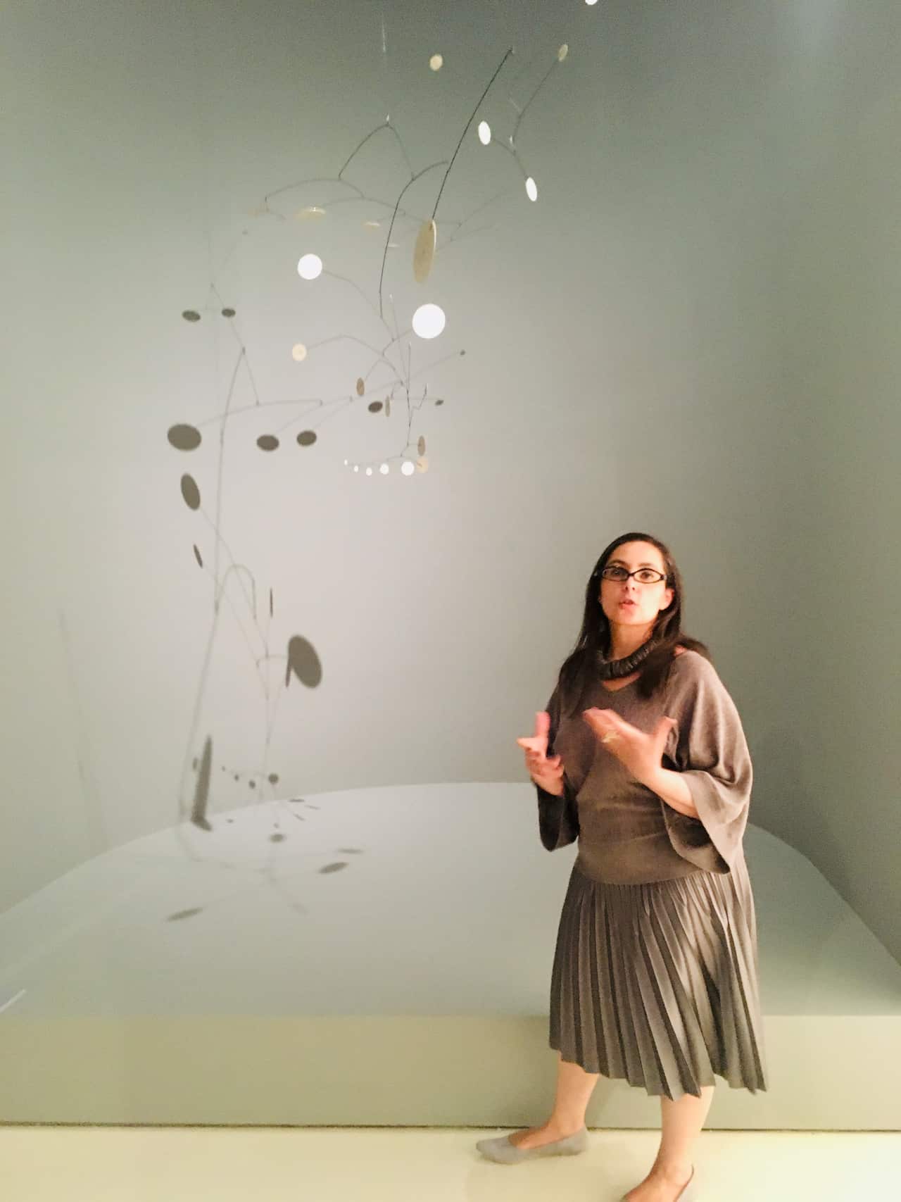 Roberta Crisci alla NGV per 'Alexander Calder: Radical Inventor'