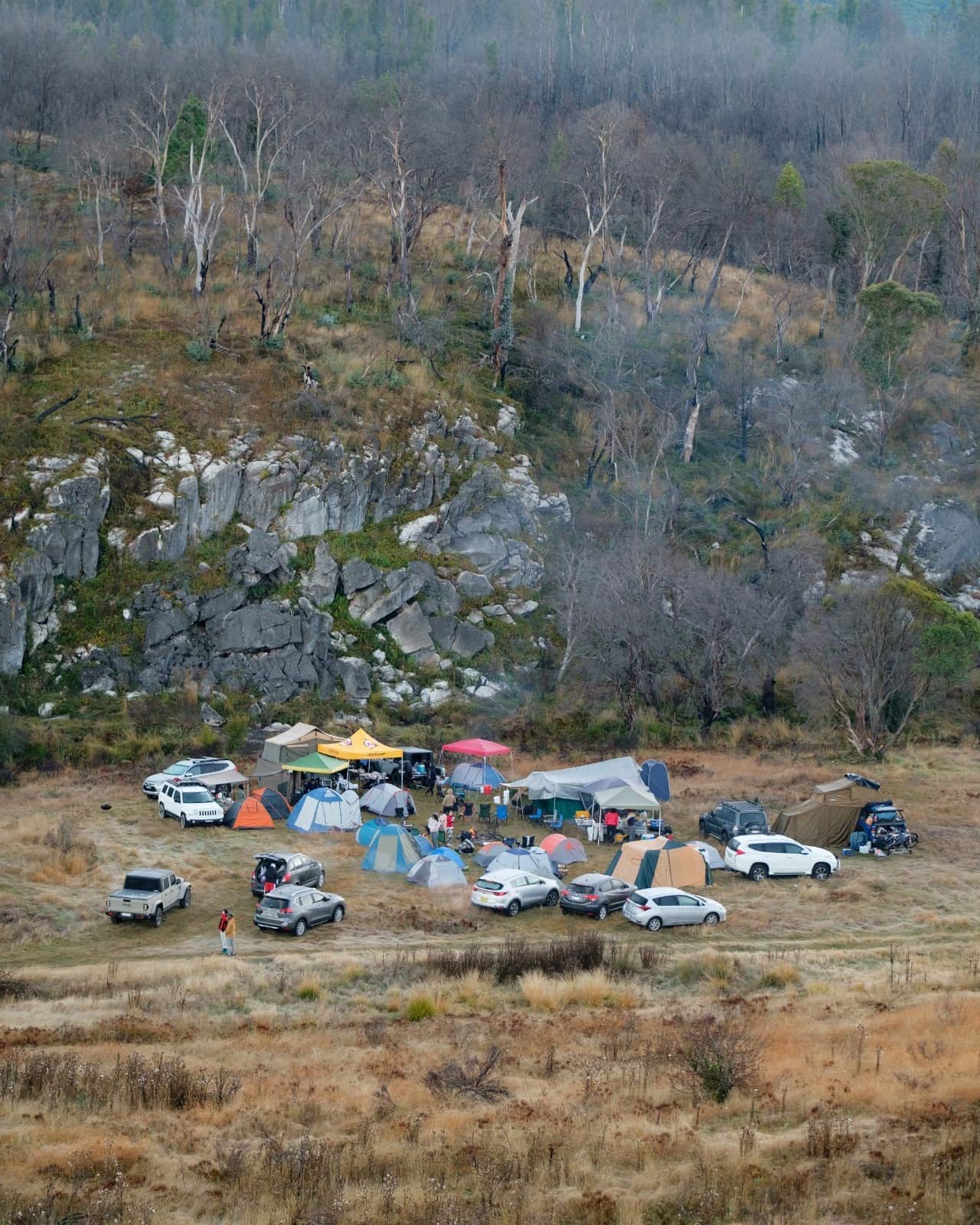 Camping trip to Yarrangobily cave campground on Easter long weekend 2021