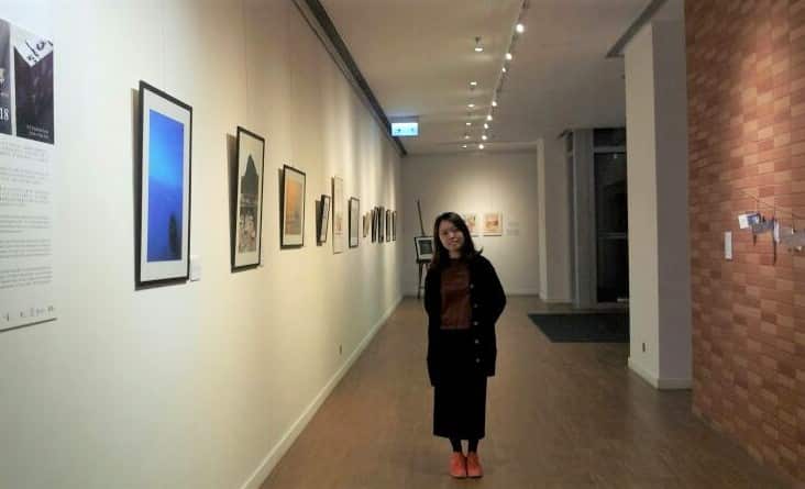 Katherine likes attending various art exhibitons