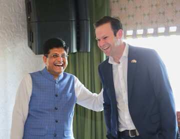 Matt Canavan Piyush Goyal
