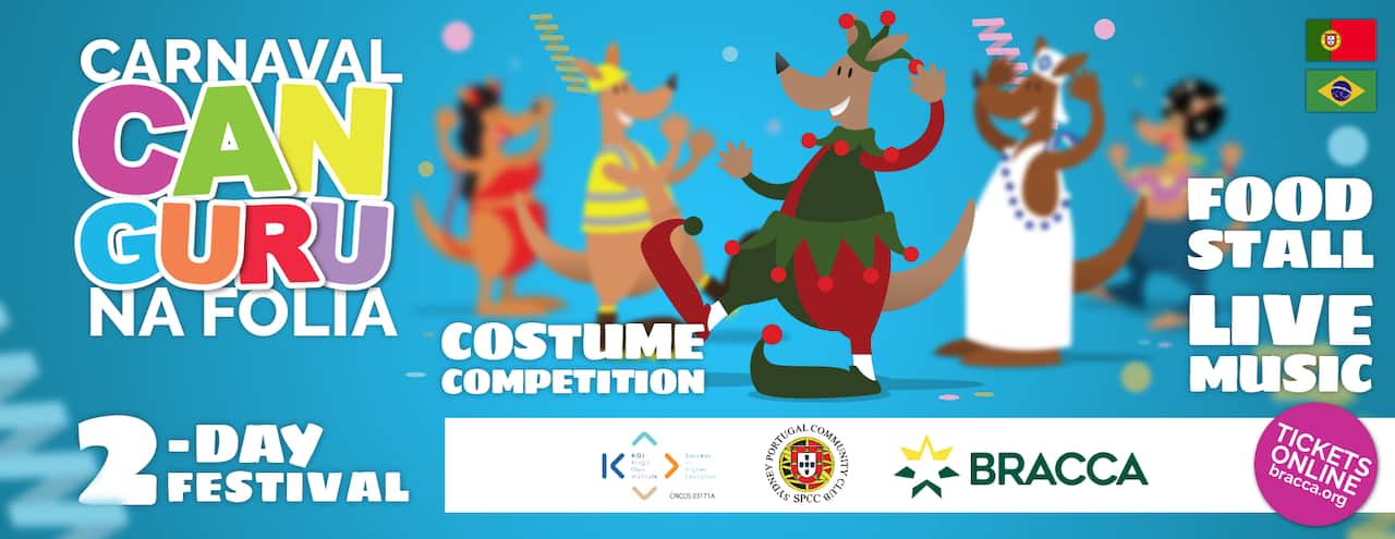 Canguru na Folia 25 e 26 fevereiro