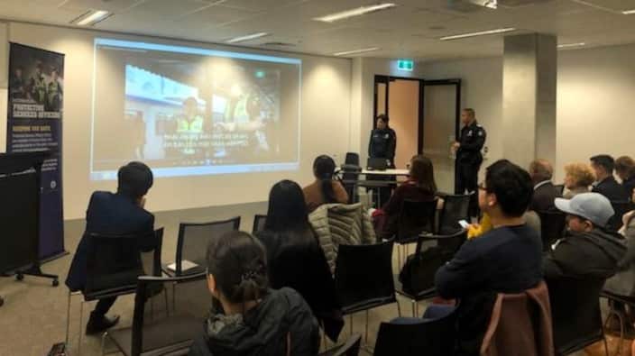 Police met with members of local community