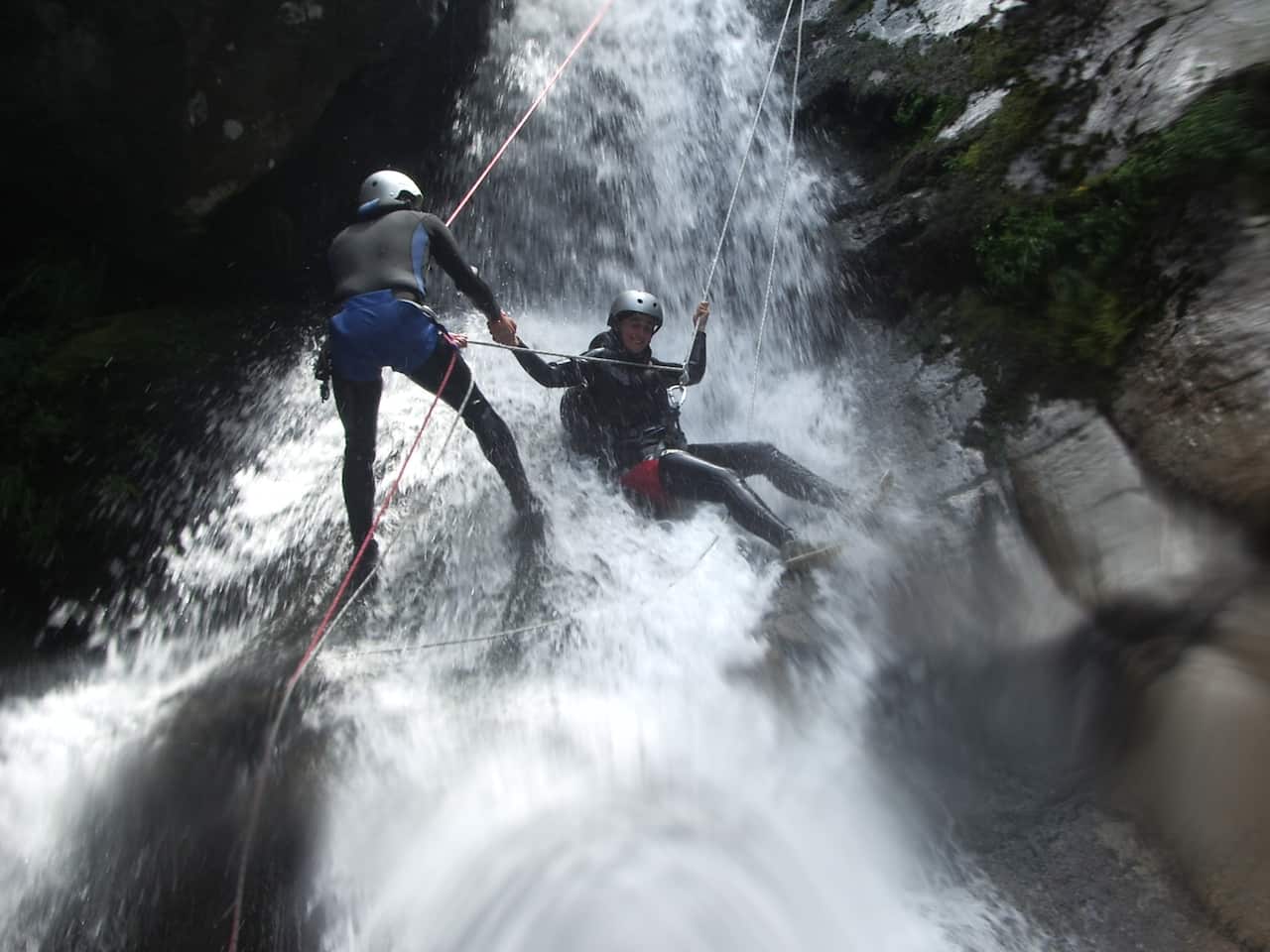 Canyoning Tiffany Johnson Switzerland Brave Enough Now