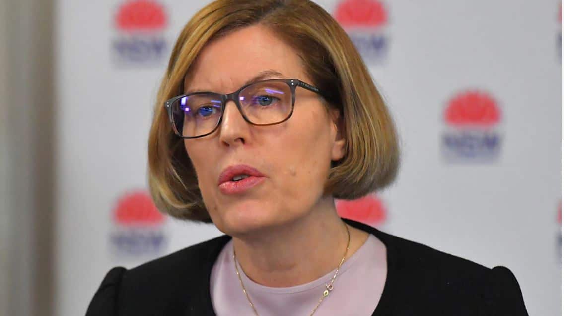 NSW Chief Health Officer Dr Kerry Chant
