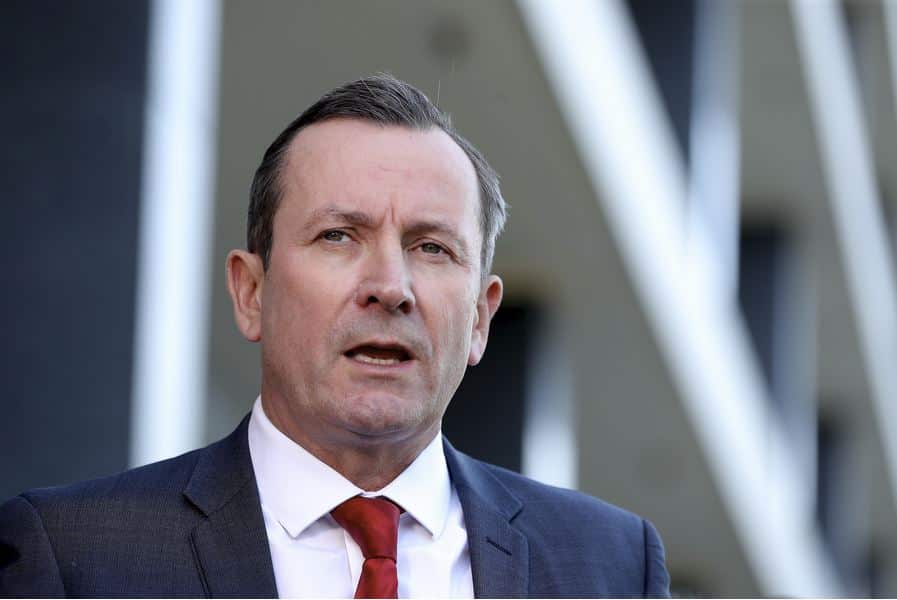 Western Australia Premier Mark McGowan.