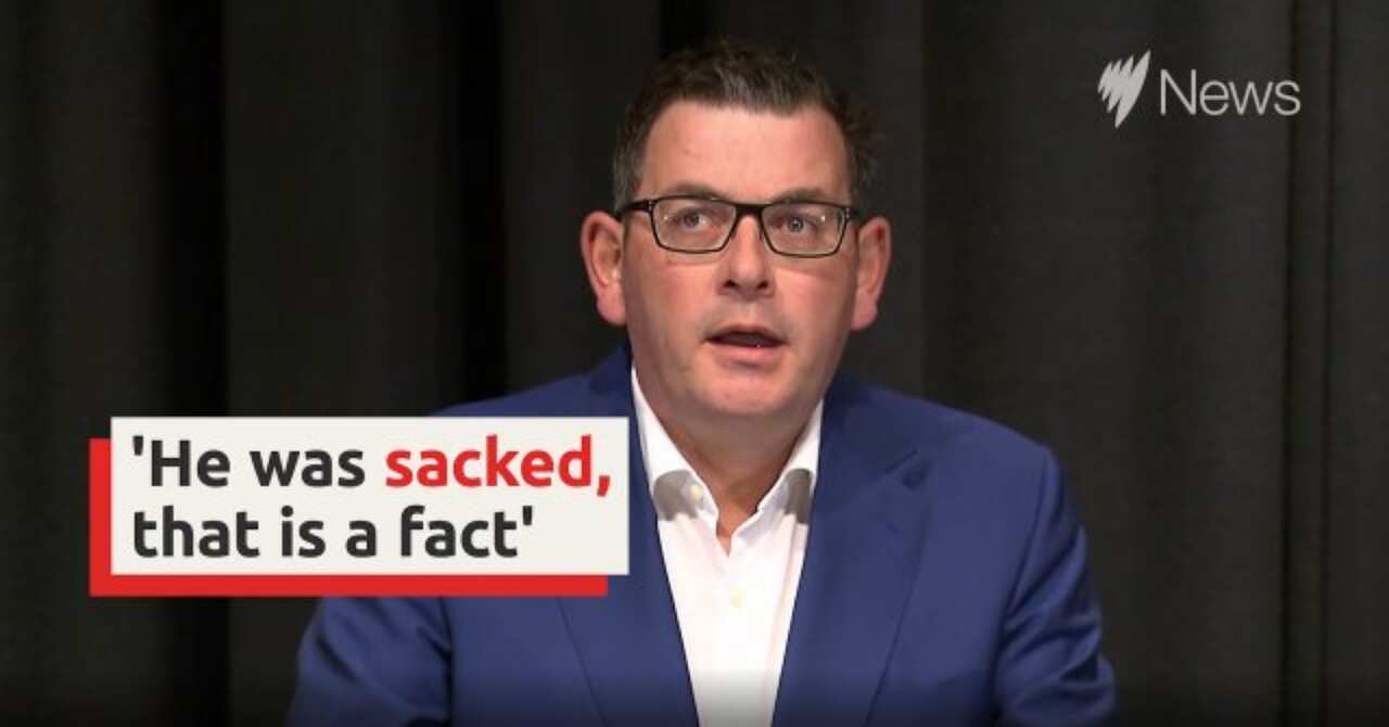 Victorian Premier Daniel Andrews wants Mr Somyurek booted from the Australian Labor Party