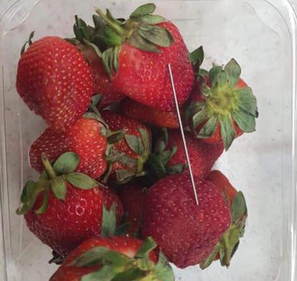 A contaminated punnet.