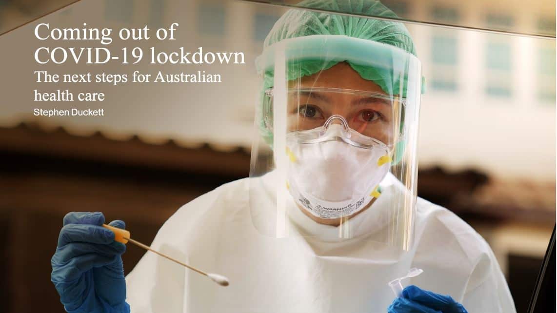 It's dangerous for Australians to think the fight against COVID-19 is over, the Grattan Institute has warned.