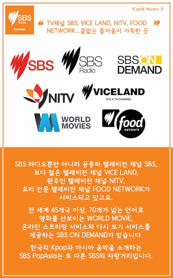SBS Korean Card News: SBS