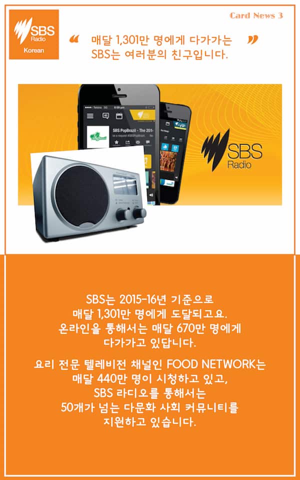 SBS Korean Card News: SBS