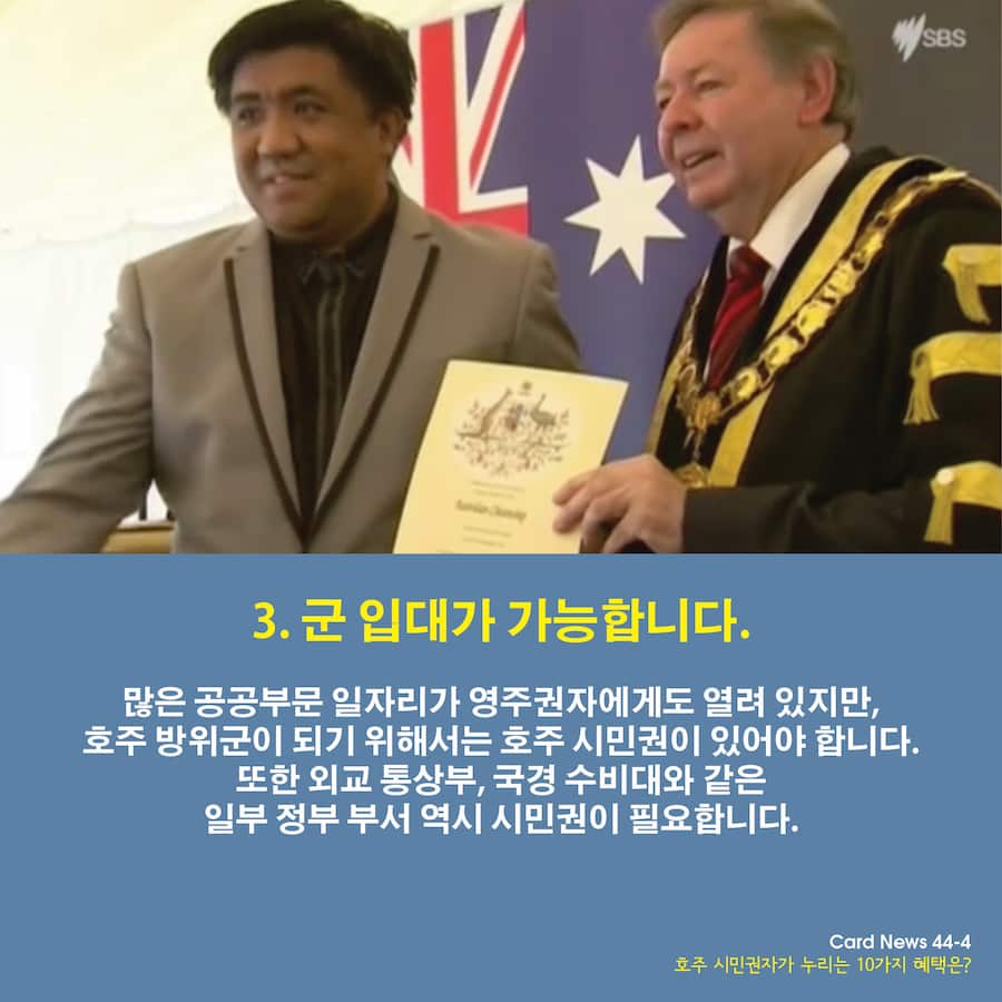 Card News: 10 benefits of Australian citizenship 
