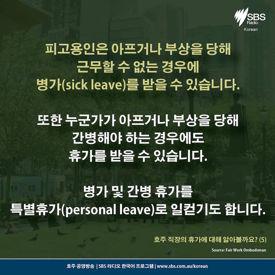 Card News: Leave for employee in Australia  