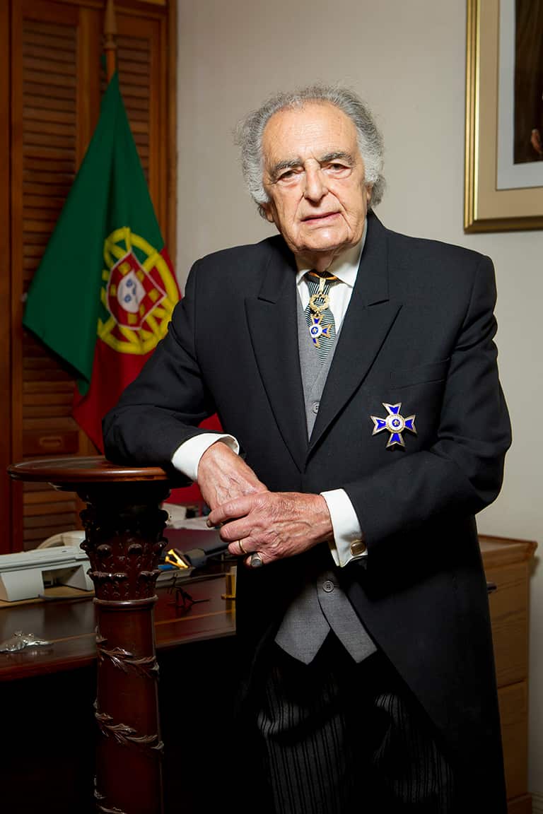 Comendador Carlos Pereira de Lemos, 94 anos