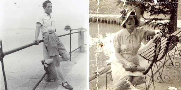 Carmen's parents when young in China