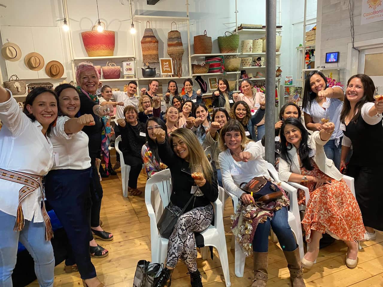 Women participating in Casa Bonita proyect in Melbourne