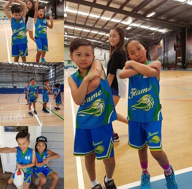 Michael and Giselle castelo during and after their game