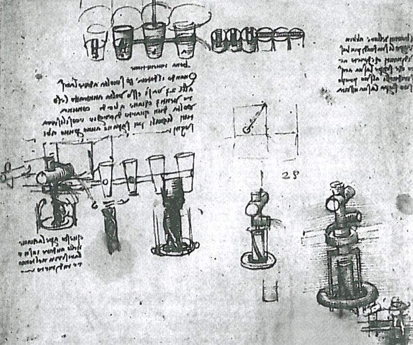 Leonardo's sketches