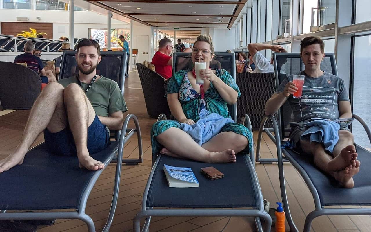 A supplied image obtained on Wednesday, December 11, 2019, shows victims of the Whakaari volcano eruption (L-R) Jason Griffiths, Karla Mathews and Richard Elzer