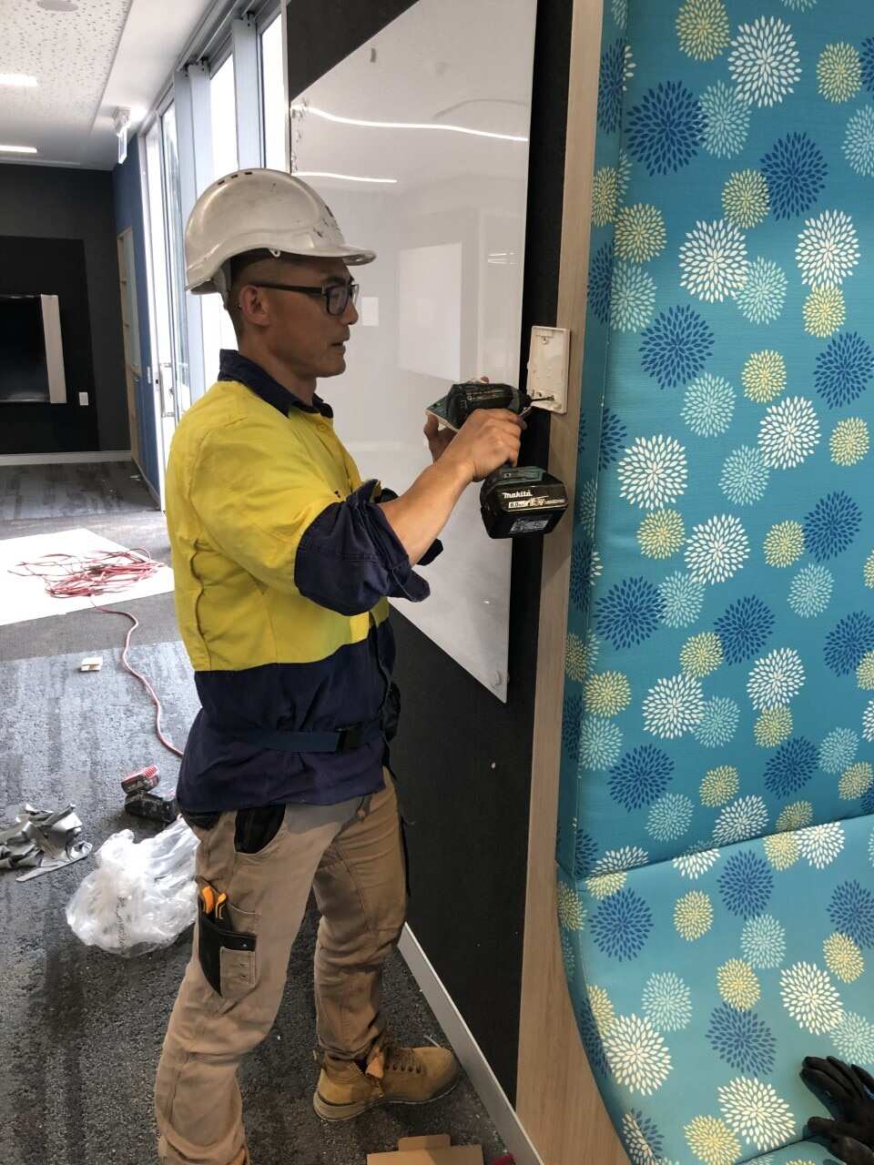 Yaning Ting at work in Sydney.