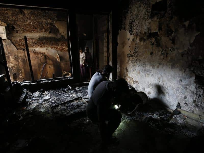 Violence in Sri Lanka continues.