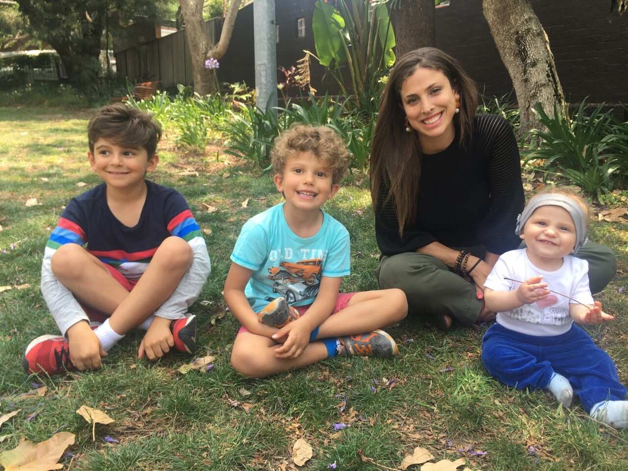Renata and her sons
