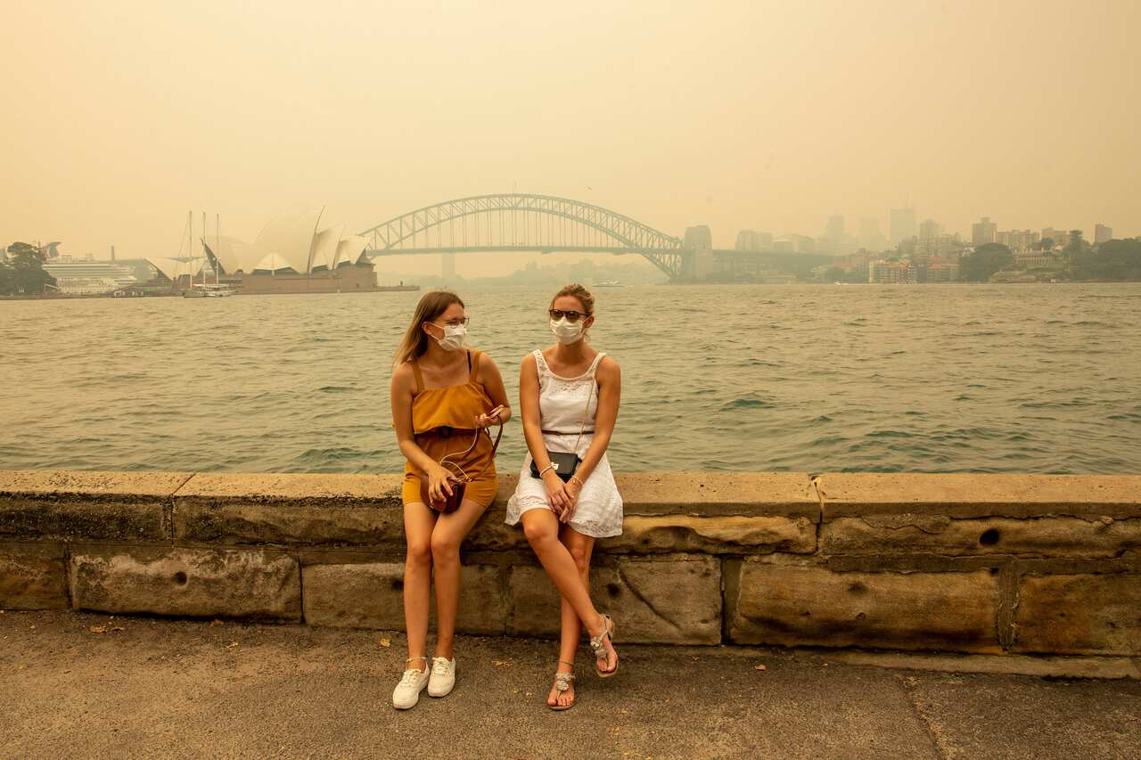 Sydney has choked through weeks of haze and bushfire smoke. 