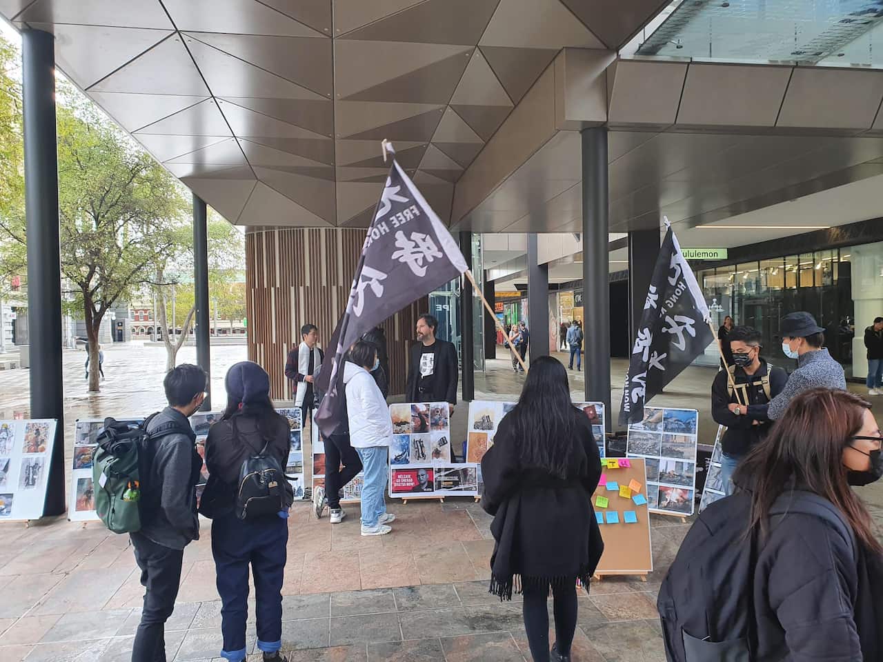 third anniversary of HK pro democratic movement