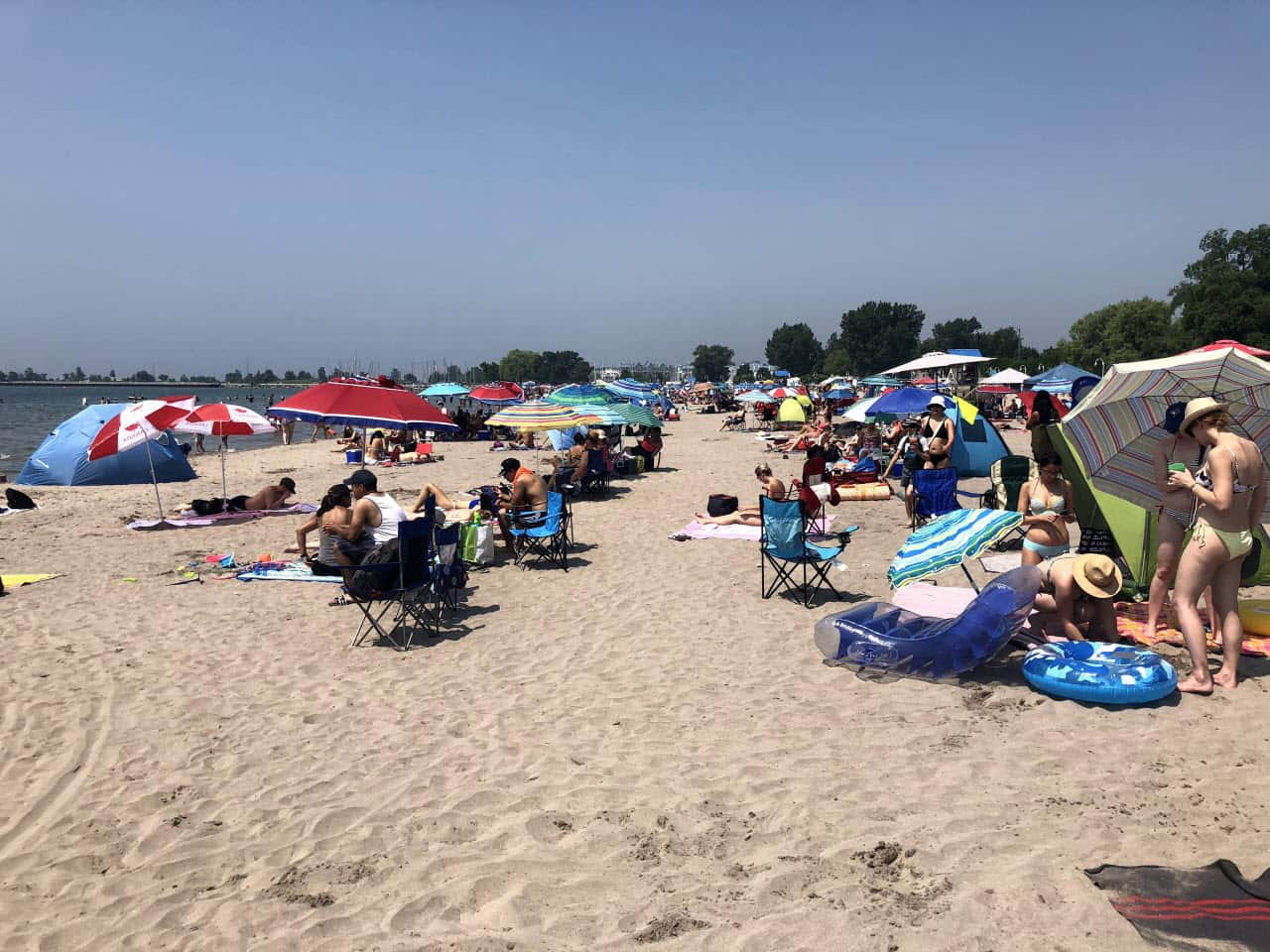 Heatwave warnings have been issued in much of Ontario and Quebec