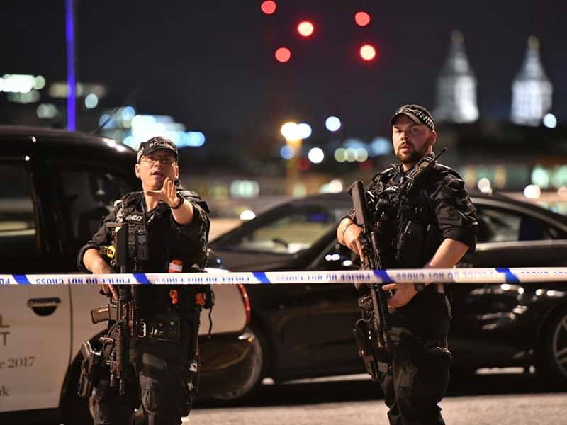 Armed Police officers