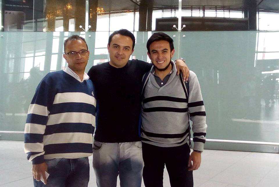 Cesar Merino, international student.