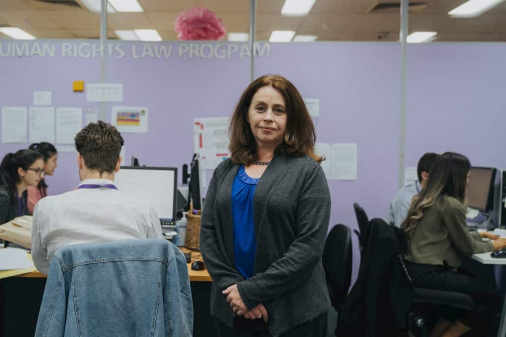 ASRC Principal Solicitor Carolyn Graydon.