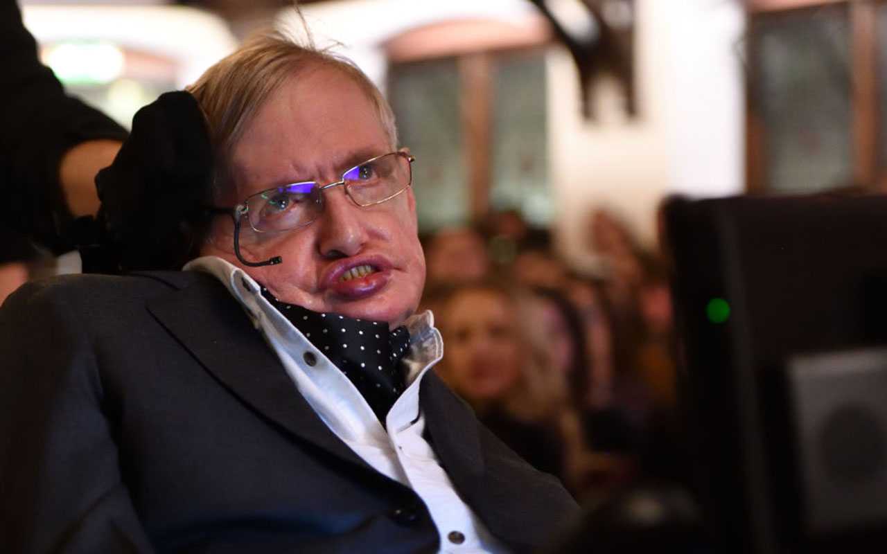 File image of Stephen Hawking 