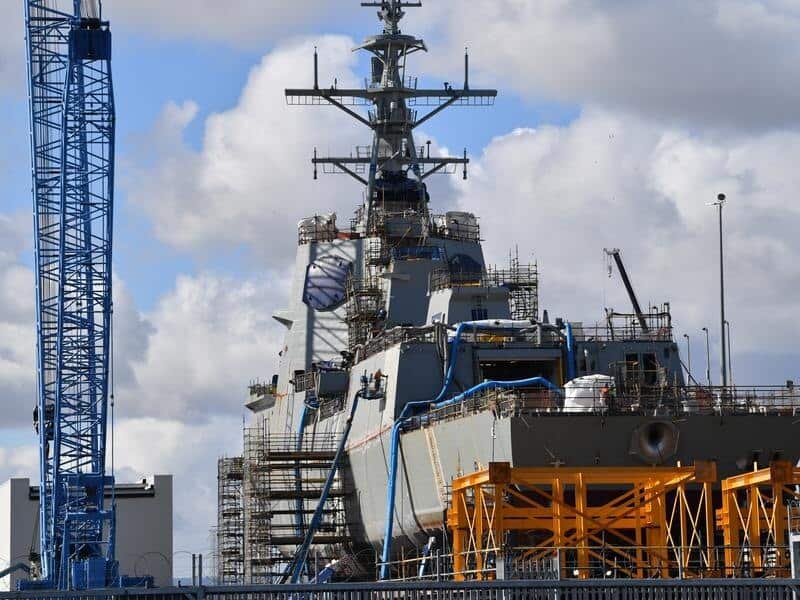 Shipbuilding will become a major industry in WA.