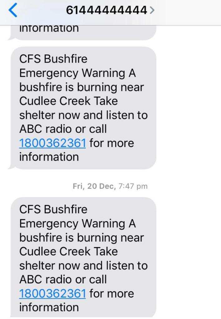 bushfires