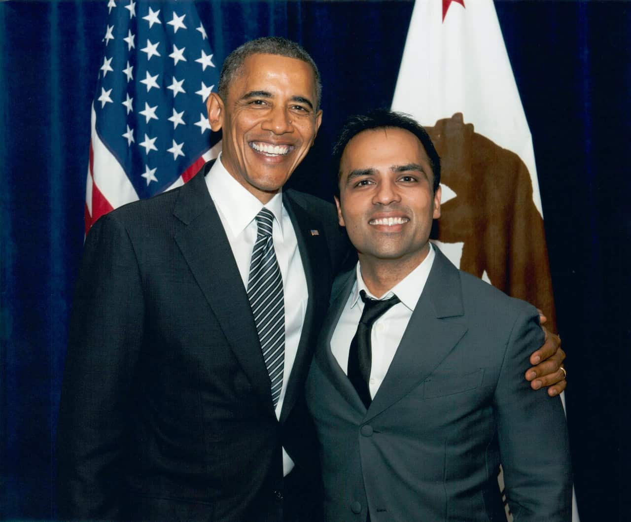 Chahal with Barack Obama