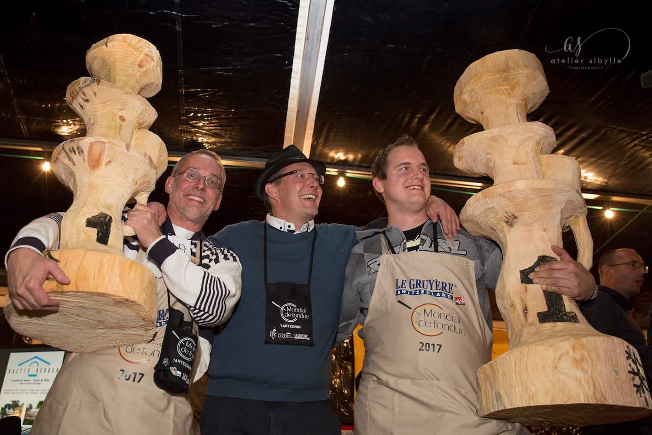 The winners of the fondue World Cup