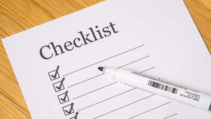 Checklist