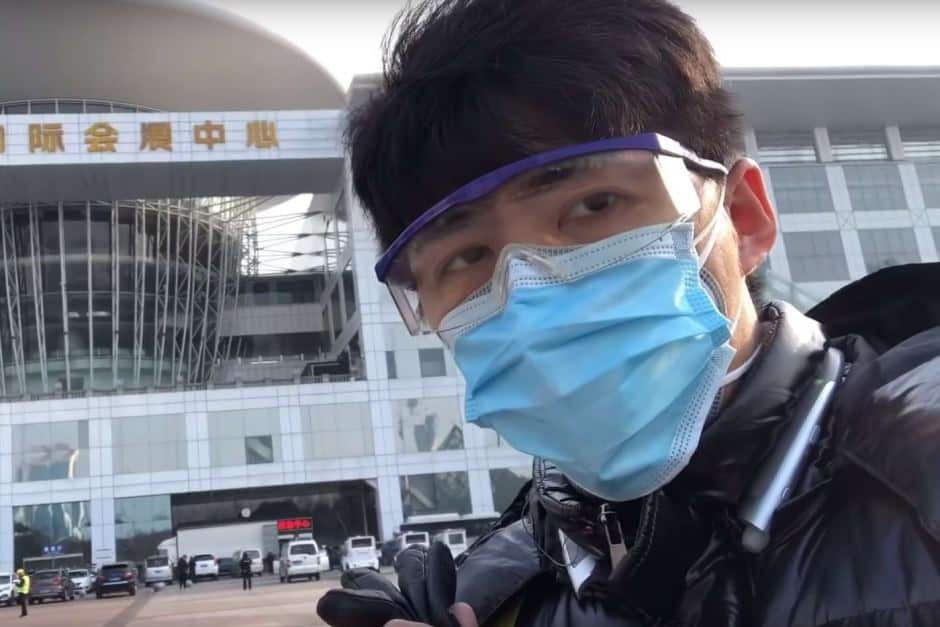 Chinese lawyer and citizen journalist Chen Quishi