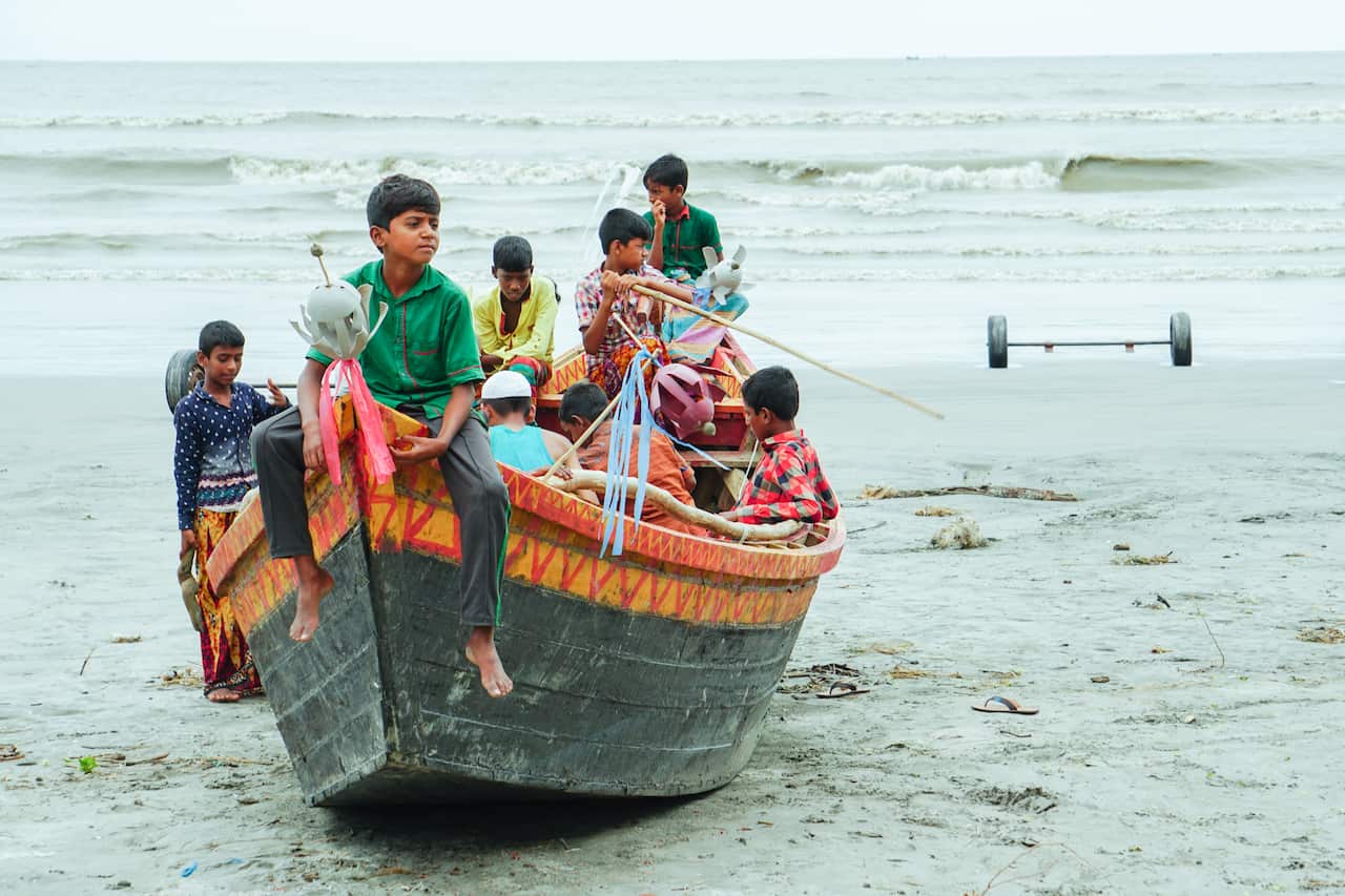 'The Salt in Our Waters' is the story of struggle of the people of remote coastal area of ​​Patuakhali, Bangladesh.