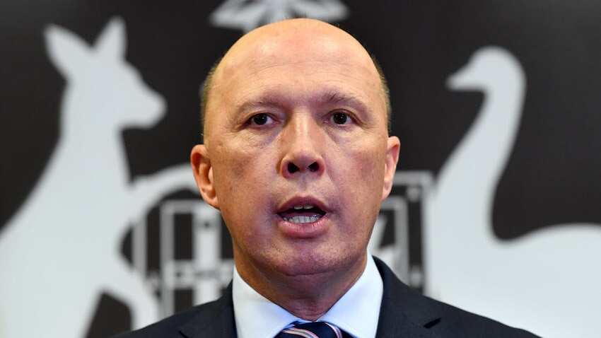 澳大利亚内政部长Peter Dutton。