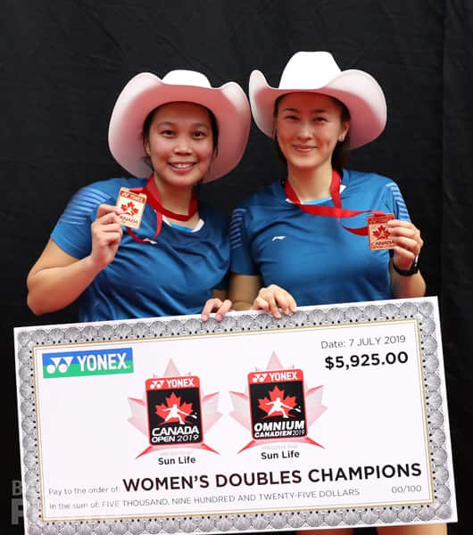 Gronya Somerville at the Canada Open 2019 