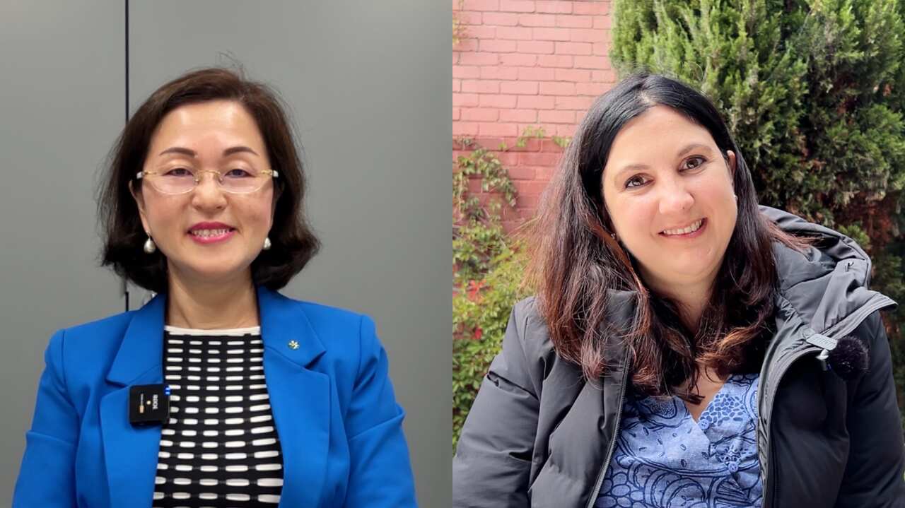 Labor’s candidate for Chisholm, Carina Garland, and the sitting MP, Gladys Liu