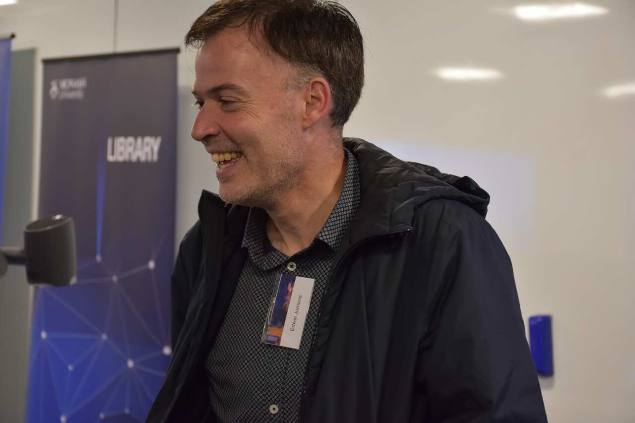 Dr Edwin Jurriens also helped to coordinate the conference. 