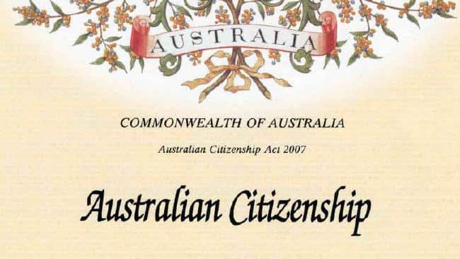 Australian citizenship